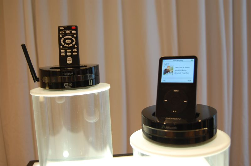 Illustration for article titled Denon Introduces Networked ASD-3N and ASD-3W iPod Docks, X-Space DHT-FS3 Surround Bar and RC-7000CI RF/IR Remote System